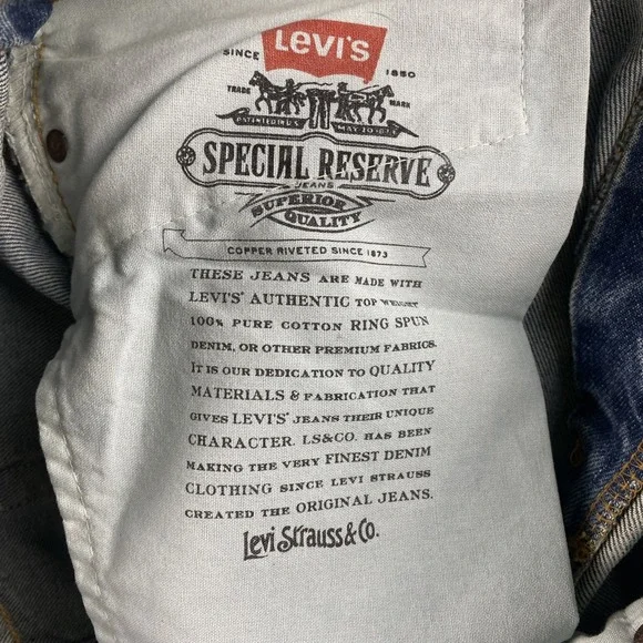 Vtg 90s USA Made Levi's 515 Relaxed Fit NWT 35x34 Deadstock American Workwear